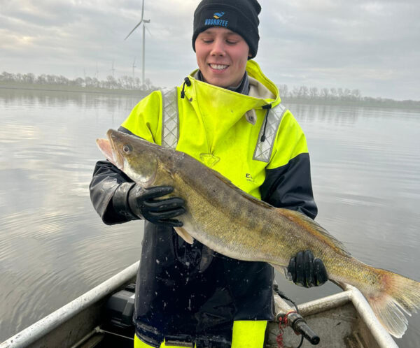 Snoekbaarsvisser Daan Gerssen